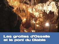 Les grottes d'Osselle et le pont du Diable
